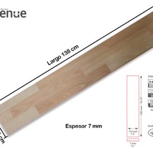 Piso Laminado Swiss Krono Durango 7 mm - Imagen 4