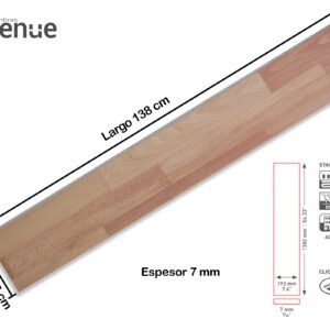 Piso Laminado Swiss Krono Sonora 7 mm - Imagen 3